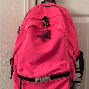 Pink Victoria’s secret campus backpack